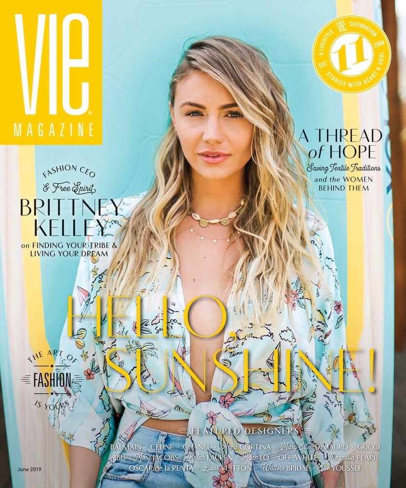 VIE Magazine, The Idea Boutique, Tribe Kelley, Tribe Kelley Surf Post, Brittney Kelley
