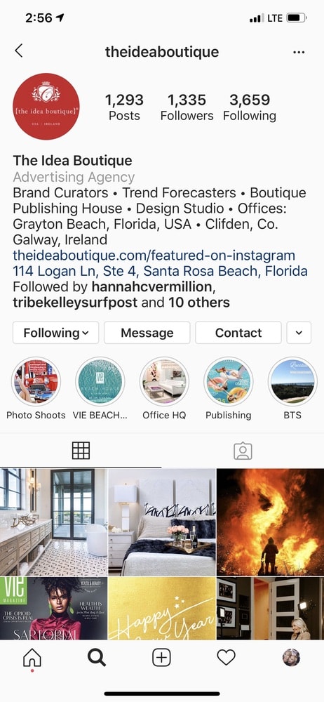 The Idea Boutique, Vie Magazine, Instagram, Instagram Trends, 2020 Instagram Trends, Instagram Stories