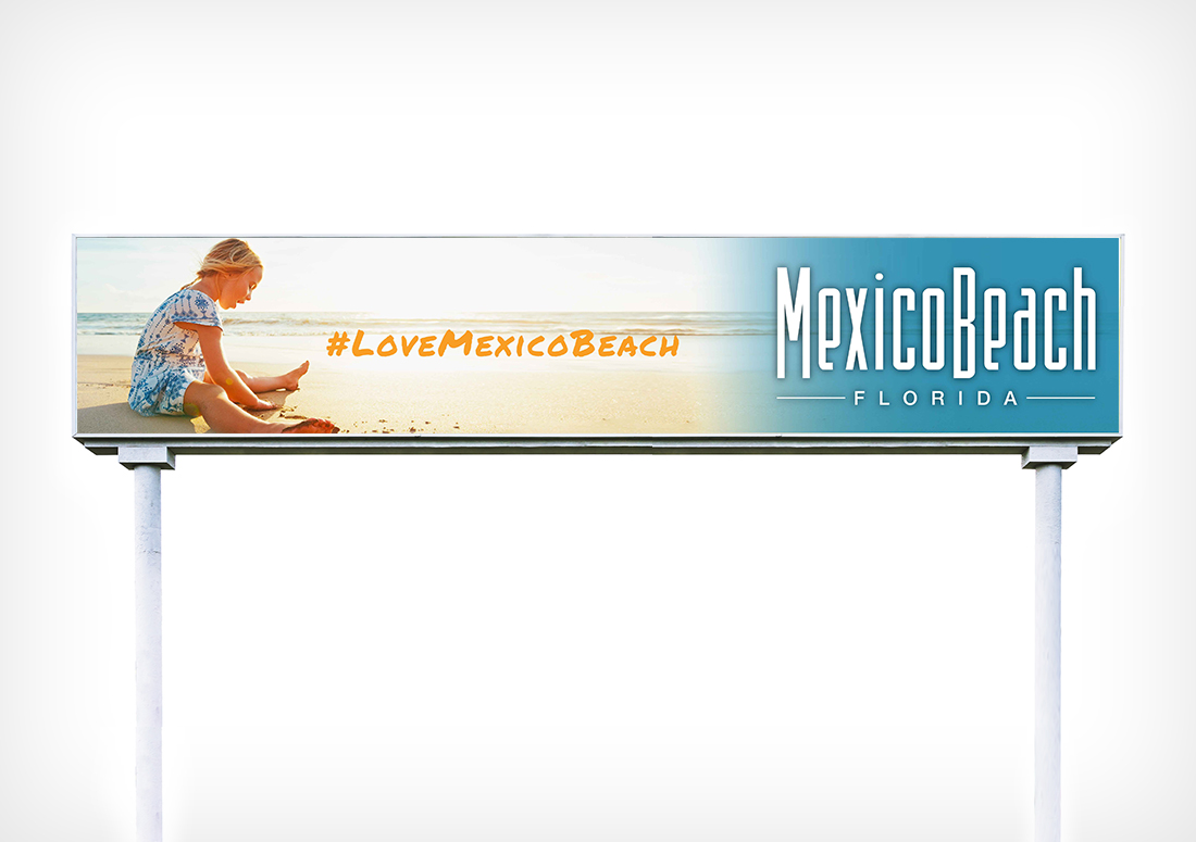 Mexico Beach, Mexico Beach Florida, Love Mexico Beach, Billboard