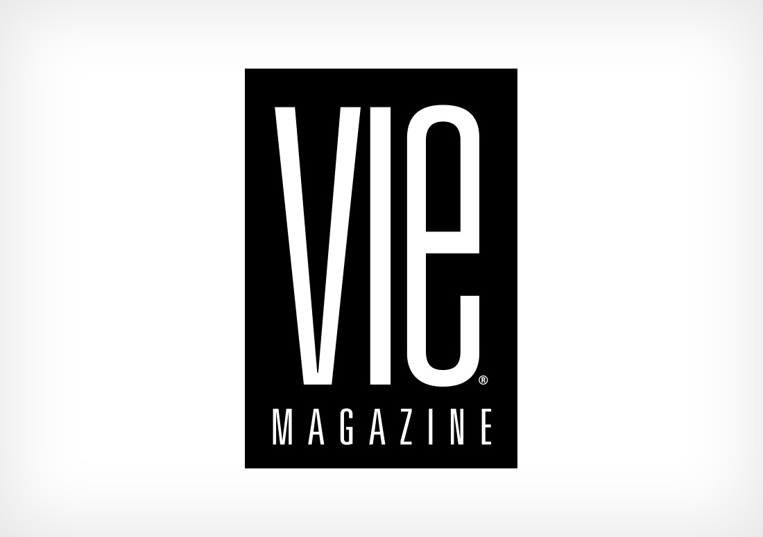 VIE Magazine Logo publication publishing design branding