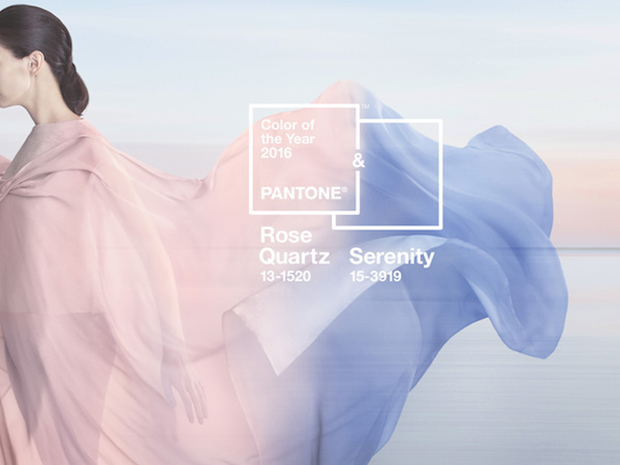 Pantone Colors of the Year 2016 Rose Quartz and Serenity