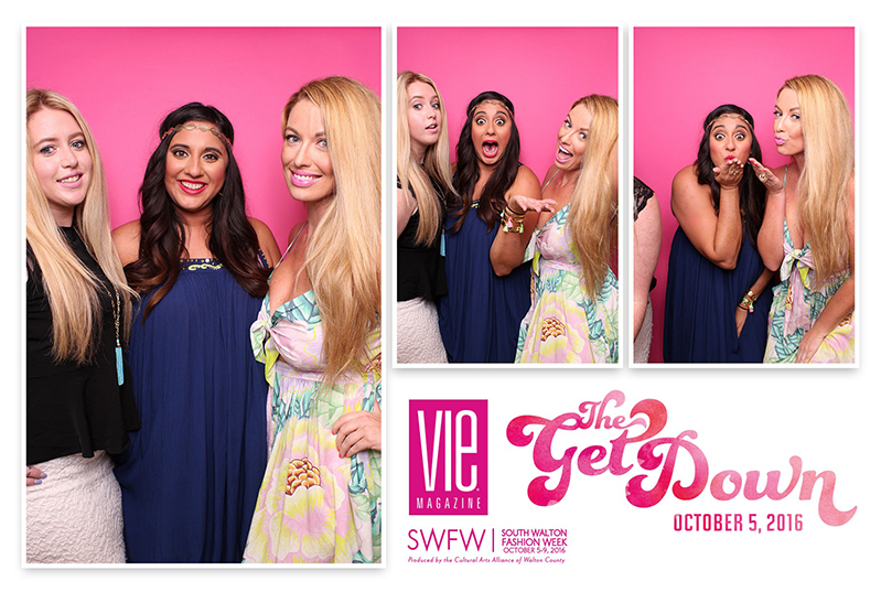 Guests enjoying Epic Photo Booth at The Get Down 2016