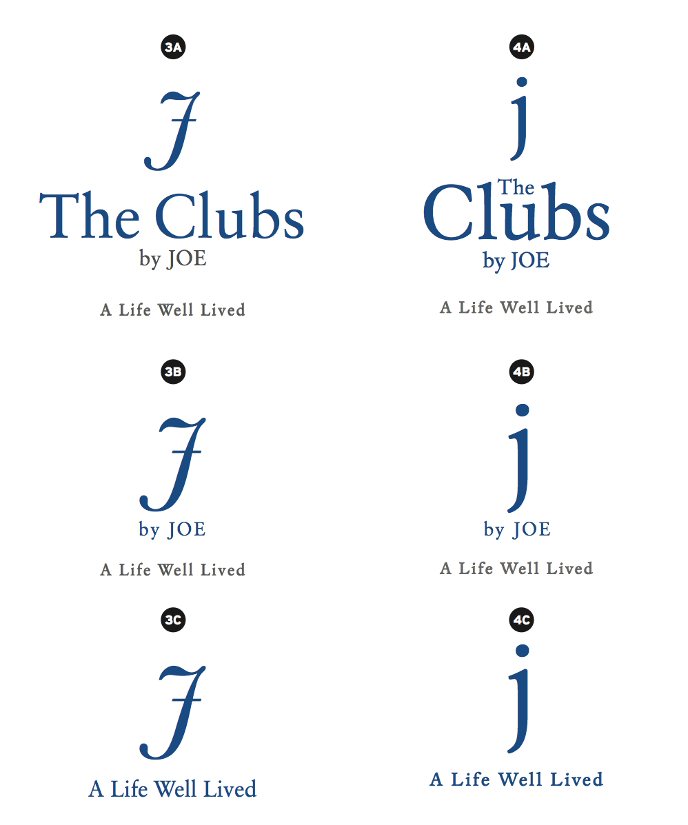 The Idea Boutique explored many options through the design process for St JOE's new logo