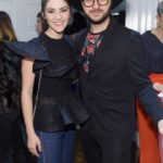 Isabelle Fuhrman and Brad Walsh attend the opening of Christian Siriano's new store, The Curated, hosted by Alicia Silverstone and sponsored by VIE Magazine on April 17, 2018, in New York City.